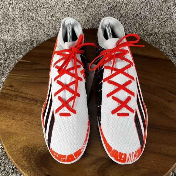 Adidas X Speedportal Messi.3 Mens Size 13 White Indoor Soccer Shoes GW8392 - Picture 3 of 13
